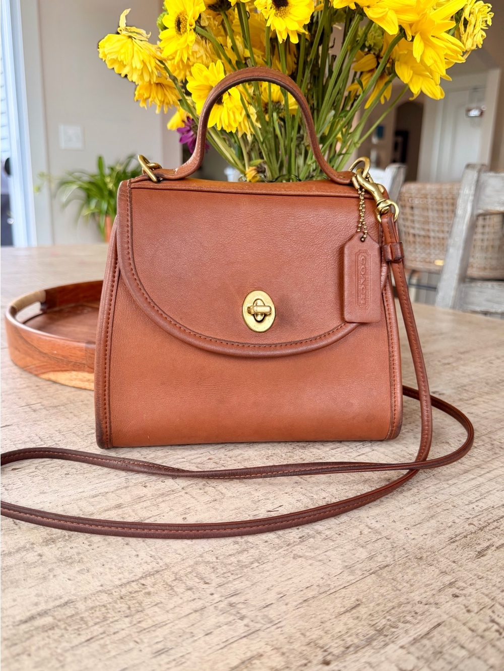 1996 Vintage Coach Regina Crossbody Bag